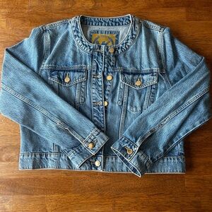 Michael Kors Denim Blue Jean Jacket